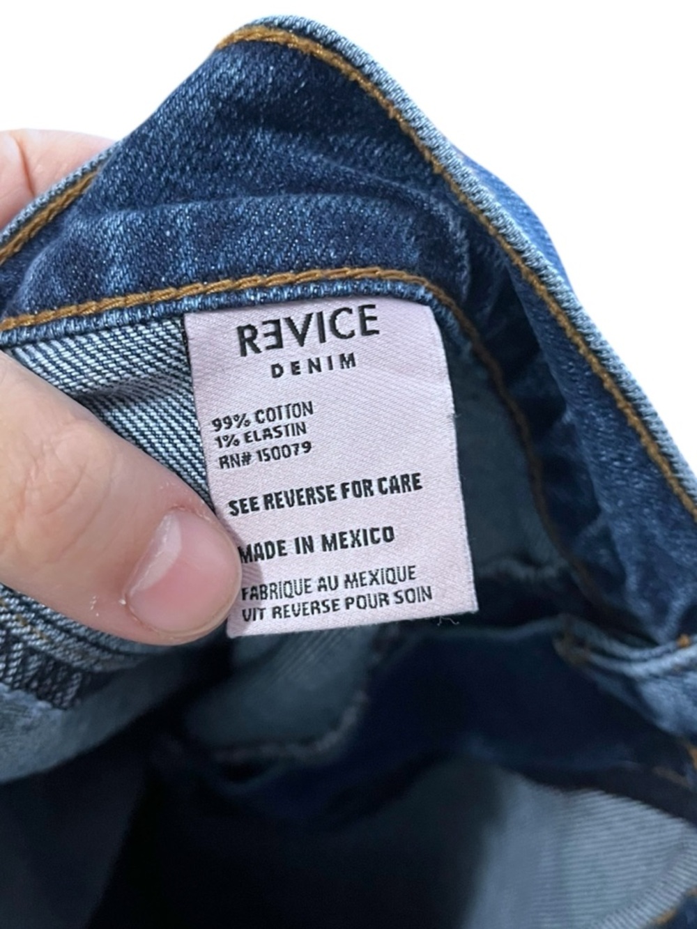 Revice Rollergirl Seam Detail Bareback Dark Wash High Rise Flare Jeans size 31 - Picture 6 of 7